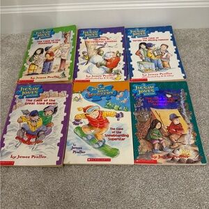 Scholastic Jigsaw Jones Mystery Book Set of 6